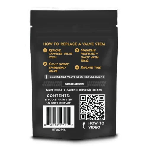 GlueTread Emergency Valve Stem Back